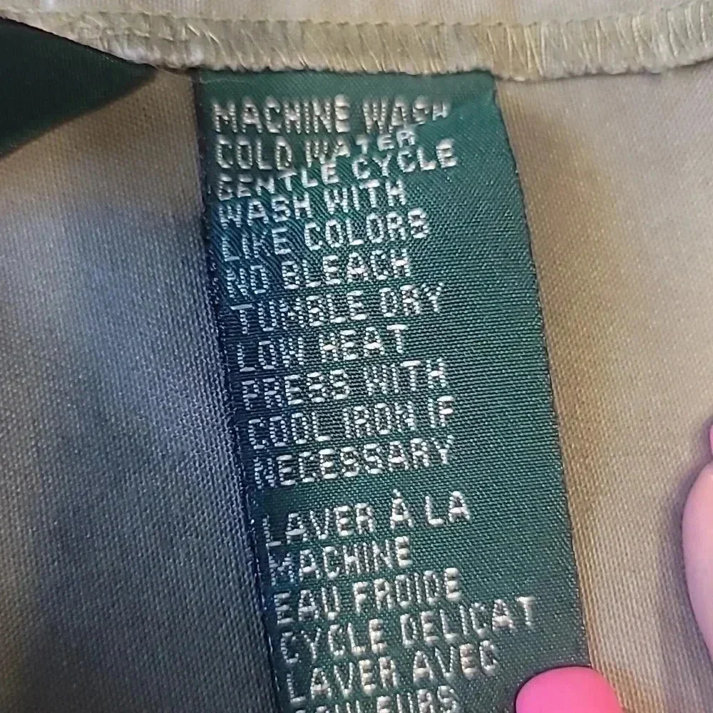 Lauren Ralph Lauren Olive green Vest - Picture 9 of 9